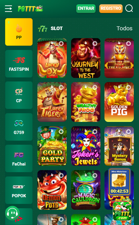 pgttt.com participe de emocionante jogo